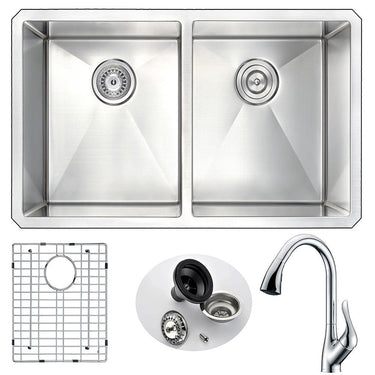 ANZZI VANGUARD Series K32192A-031 Kitchen Sink Kitchen Sink ANZZI